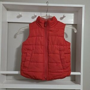 3T GAP Red Puffer Vest